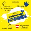 ONLINE Kombi rašalinės kasetės plunksnakočiams, mėlynos, 40 vnt. (70049)