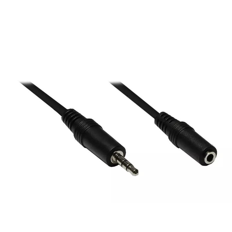 Good Connections AS-35V2 garso prailginimo kabelis 3,5 mm Jack tėvas–motina 2 m juodas