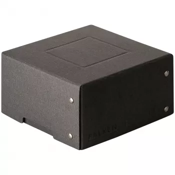 FALKEN PURE 150x150mm dokumentų dėžutė 1050 lapų juoda 16,0 x 16,0 x 8,5 cm, 1 vnt. (22001744000F)