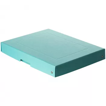 FALKEN PURE dokumentų saugojimo dėžė 500 lapų pastelinė mėlyna 24,0 x 32,0 x 4,0 cm, 1 vnt. (22001856000F)