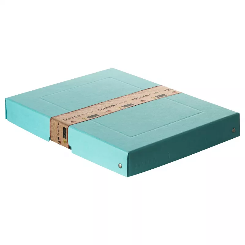 FALKEN PURE dokumentų saugojimo dėžė 500 lapų pastelinė mėlyna 24,0 x 32,0 x 4,0 cm, 1 vnt. (22001856000F)