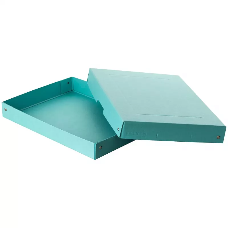FALKEN PURE dokumentų saugojimo dėžė 500 lapų pastelinė mėlyna 24,0 x 32,0 x 4,0 cm, 1 vnt. (22001856000F)