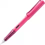 LAMY Safari plunksnakočio rašiklis Neon Pink su vidutine (M) plunksna - 1241892