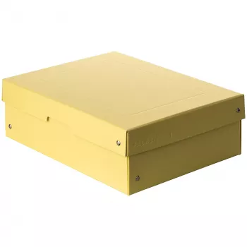 FALKEN PURE dokumentų saugojimo dėžė 1250 lapų pastelinė geltona 24,0 x 32,0 x 10,0 cm, 1 vnt. 22001936000F