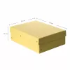 FALKEN PURE dokumentų saugojimo dėžė 1250 lapų pastelinė geltona 24,0 x 32,0 x 10,0 cm, 1 vnt. 22001936000F