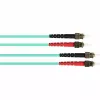 GoodConnections OM3 Duplex Multimode Fiber Optinis Patch Kabelis ST/ST 15m Aqua LSZH LW-815ST3
