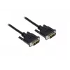 GoodConnections DVI-D Single Link kabelis 18+1 vyriškas-vyriškas, 1,8m, juodas, auksuoti kontaktai, dvigubai ekranuotas, HDCP, 1920x1200 4310-DD2