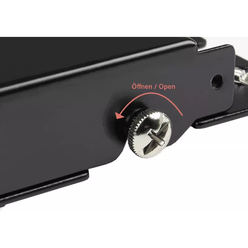 GoodConnections Alcasa GC-N0130 Cat6a ekranuotas RJ45 Keystone modulis - 10GbE, 22-26 AWG, juodas