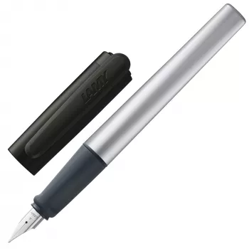 LAMY nexx plunksnakotis juodas/sidabrinis su A (pradedančiojo) plunksna 1235827