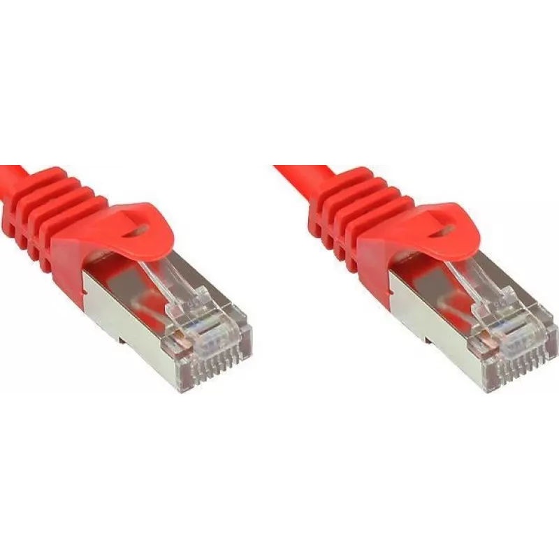 GoodConnections Cat. 5e SF/UTP tinklo kabelis, raudonas, 1m 855R-010