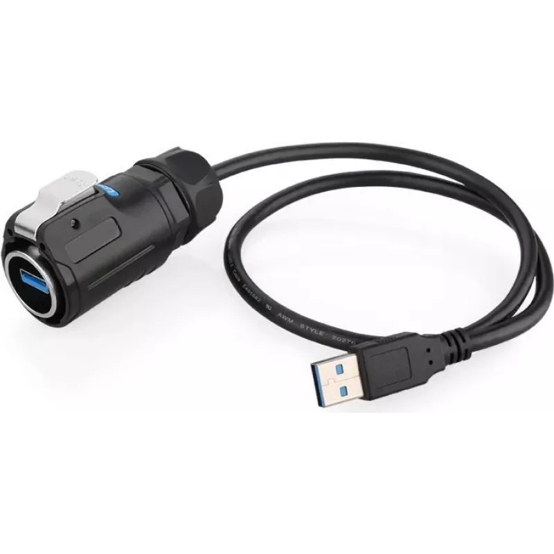 GoodConnections GC IC01-24U301 USB 3.0 kabelis, Type A male to Type A male, 3 m, juodas