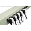 Good Connections Cat 5e F/UTP tinklo kabelis, 3m, juodas, 90° kampu žemyn nukreipti RJ45 jungtys 805S-030WI
