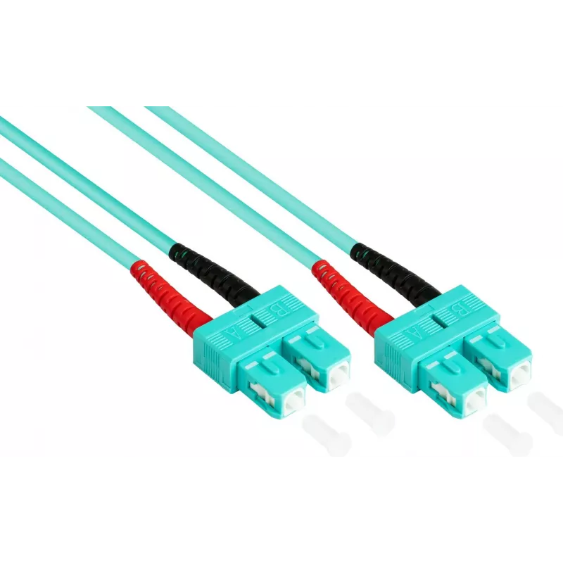 GoodConnections LW-810SC3 OM3 daugiamodis šviesolaidinis komutacinis kabelis, SC/SC, 50/125, 10 m