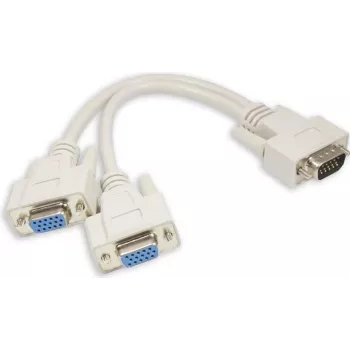 GoodConnections VGA Y-splitterio kabelis 0,2 m juodas P-4302Y