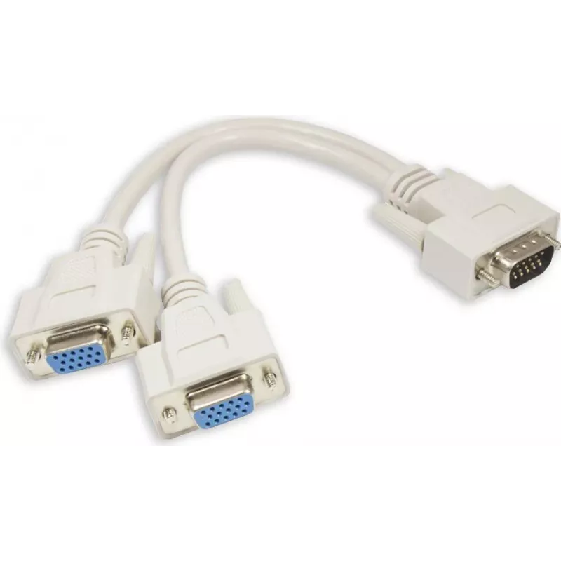 GoodConnections VGA Y-splitterio kabelis 0,2 m juodas P-4302Y