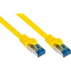 Good Connections RNS® Cat. 6A S/FTP tinklo kabelis su apsauginiu fiksatoriumi, be halogenų, geltonas, 20 m 8060-H200Y