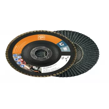 FEIN 63730022010 lapų šlifavimo diskas 125 mm P40 cirkonio aliuminio oksidas, 10 vnt.