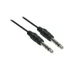 Good Connections 6,3 mm Jack – 6,3 mm Jack garso kabelis, 1,5 m, nikeliuoti kontaktai, juodas 1963-015