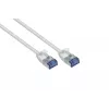 GoodConnections RNS SlimLine Cat.6A U/FTP LSZH tinklo kabelis, 5m, baltas 8060-HS050W
