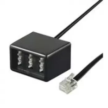 Good Connections RJ11 (6P4C) vyriškas į NFN (TAE-F) moterišką telefono adapteris TAA-NFN