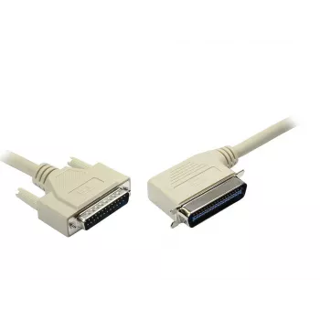 GoodConnections Alcasa USB spausdintuvo kabelis, kairės pusės kampu, 5,0 m 4095-5L