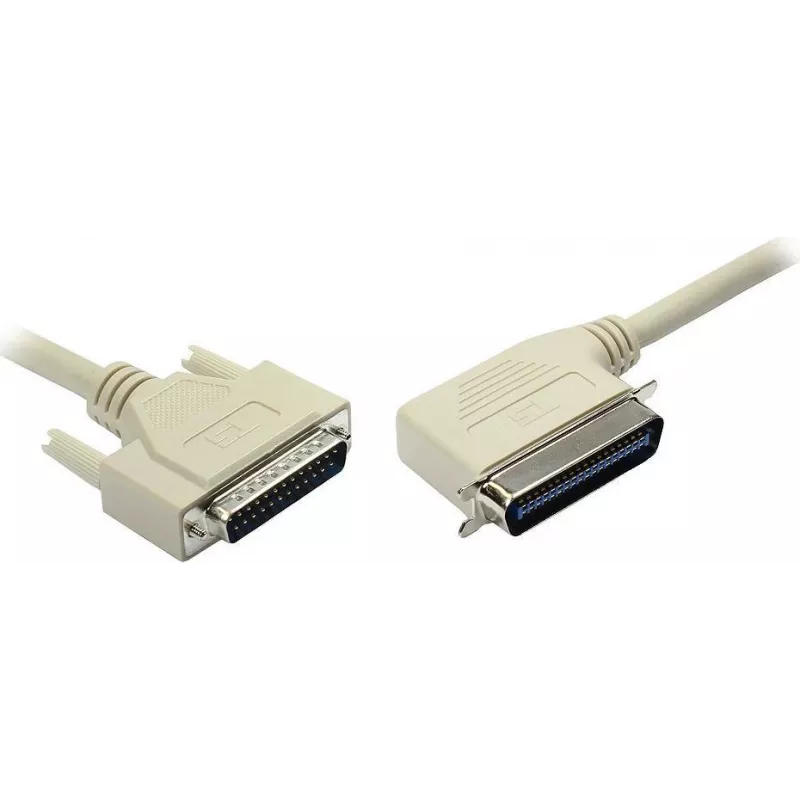 GoodConnections Alcasa USB spausdintuvo kabelis, kairės pusės kampu, 5,0 m 4095-5L