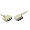 GoodConnections Alcasa USB spausdintuvo kabelis, kairės pusės kampu, 5,0 m 4095-5L