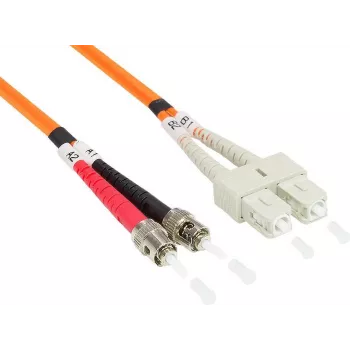 GoodConnections OM2 Duplex Multimode šviesolaidinis patch kabelis ST/SC, 50/125µm, 5m, oranžinis LW-805TC