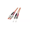 GoodConnections OM2 Duplex Multimode šviesolaidinis patch kabelis ST/SC, 50/125µm, 5m, oranžinis LW-805TC