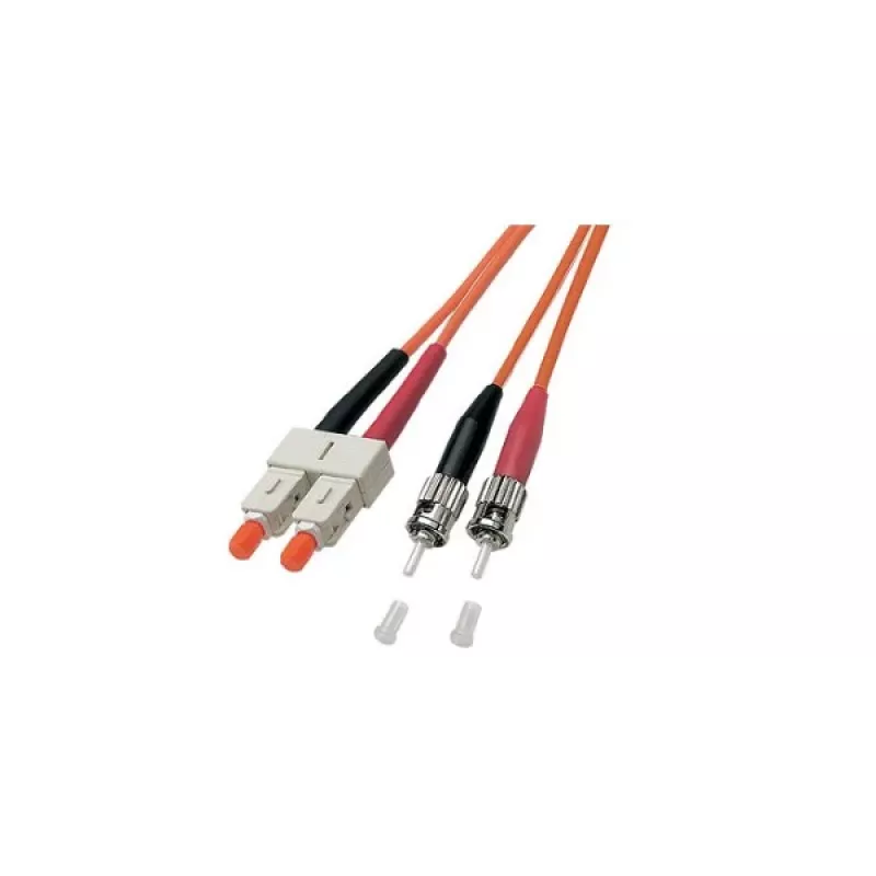 GoodConnections OM2 Duplex Multimode šviesolaidinis patch kabelis ST/SC, 50/125µm, 5m, oranžinis LW-805TC