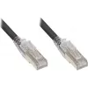 GoodConnections Cat.6A S/FTP tinklo kabelis su RNS® fiksavimo apsauga, LSZH, 5m, juodas 8060-HV050S