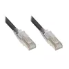GoodConnections Cat.6A S/FTP tinklo kabelis su RNS® fiksavimo apsauga, LSZH, 5m, juodas 8060-HV050S