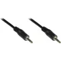 GoodConnections 3,5 mm stereo jack kabelis 2,5 m, vyriškas-vyriškas, juodas, 1970-02