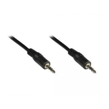 GoodConnections 3,5 mm stereo jack kabelis 2,5 m, vyriškas-vyriškas, juodas, 1970-02