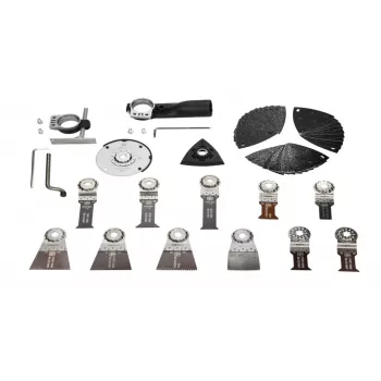 FEIN Profi Set 45 dalių Starlock Max osciliuojančio daugiafunkcio įrankio priedų rinkinys 35222967120