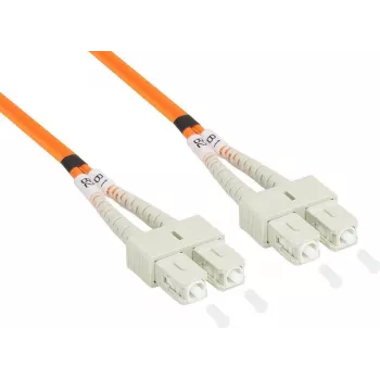 GoodConnections OM2 Duplex Multimode SC/SC šviesolaidinis pataisymo kabelis, 15 m LW-815SC