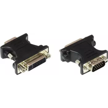 GoodConnections DVI-I (moteriškas) į VGA (vyriškas) adapteris, juodas