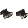 GoodConnections DVI-I (moteriškas) į VGA (vyriškas) adapteris, juodas