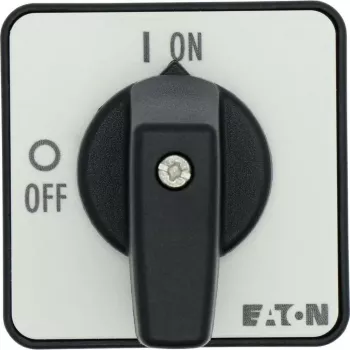 Eaton T0-2-1/E kumštelinis jungiklis 20A 2 polių 90° pilkas/juodas 024639
