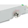 GoodConnections Alcasa GC-N0120 Cat.6a ekranuotas keystone modulis, RJ45 į IDC be įrankių, 10GBase-T, pilkas, cinko korpusas
