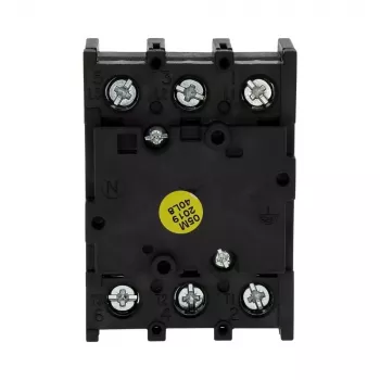 Eaton P1-25/E 3 polių pagrindinis jungiklis-atjungiklis, 25 A, IP65, juodas/baltas 038724