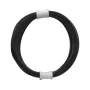Donau Elektronik 110-1 vienagyslė lituota viela 1 x 0,04 mm² juoda 10 m