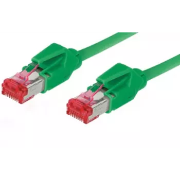 Good Connections Cat.6 S/FTP PiMF halogeno neturinčio apvalkalo tinklo kabelis, Hirose RJ45, žalias, 7 m 8066-107G