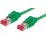 Good Connections Cat.6 S/FTP PiMF halogeno neturinčio apvalkalo tinklo kabelis, Hirose RJ45, žalias, 7 m 8066-107G