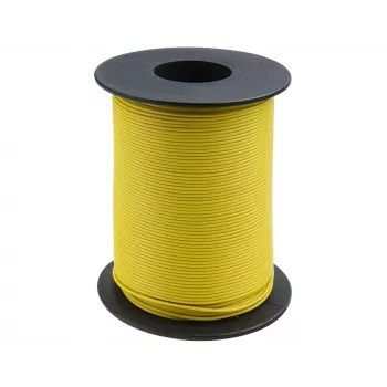 Donau Elektronik 119-13 montavimo laidas 1 x 0,14 mm² geltonas 100 m