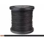 Donau Elektronik 218-11-100 daugiasluoksnė viela 2 x 0,14 mm² juoda 100 m