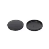 GoodConnections Alcasa 9870-65 priekinis objektyvo dangtelis 65 mm su centriniu suspaudimu, užsegamas, juodas