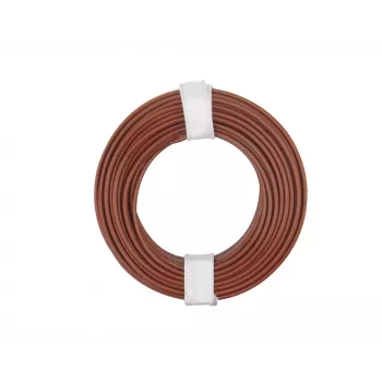 Donau Elektronik 175-018 LiY vienagyslė viela 1 x 0,75 mm² ruda