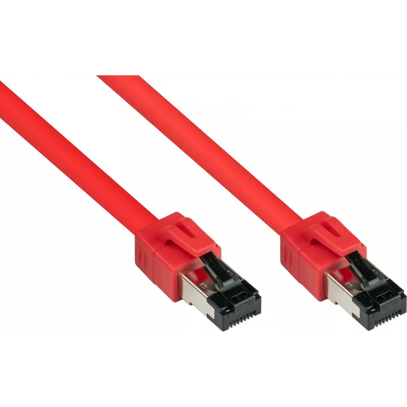 GoodConnections Alcasa 8080-015R Cat8.1 S/FTP tinklo kabelis 1,5 m raudonas