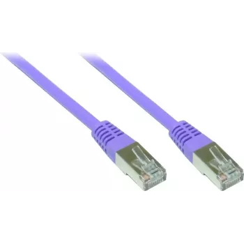GoodConnections Alcasa 0,3 m Cat5e SF/UTP RJ45 tinklo kabelis, violetinis 855V-003